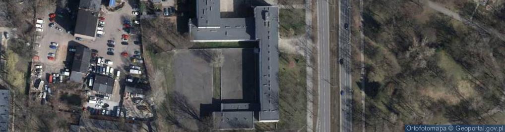 Zdjęcie satelitarne Liceum profilowane