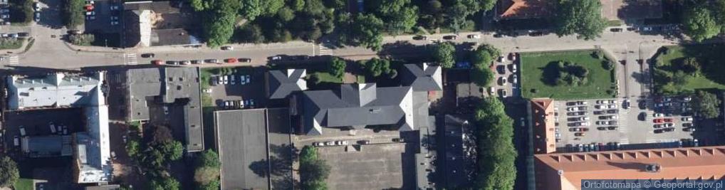 Zdjęcie satelitarne Liceum Techniczne w ZS nr 1