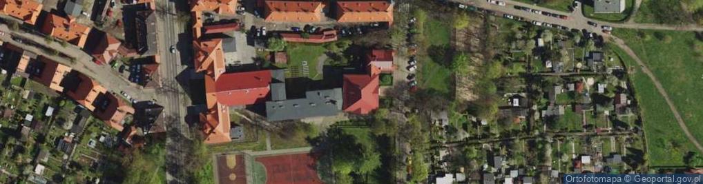 Zdjęcie satelitarne LO w ZS ogólnokształcących nr 1