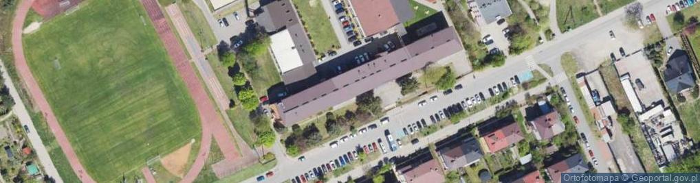 Zdjęcie satelitarne LO w ZS Ponadgimnazjalnych nr 2