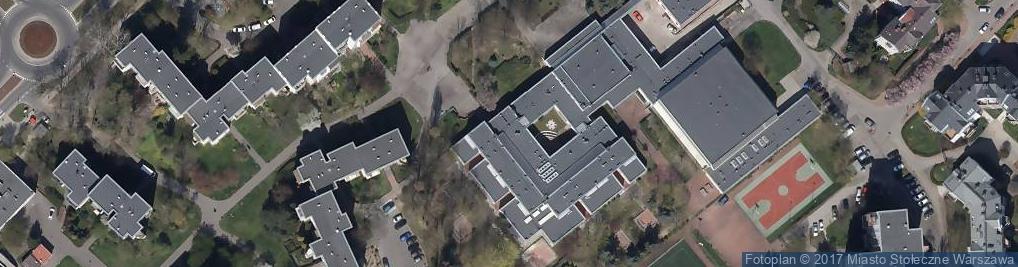 Zdjęcie satelitarne Lxx Liceum Ogólnokształcące Im. Aleksandra Kamińskiego