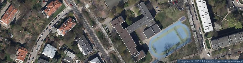 Zdjęcie satelitarne Lxxxvii Liceum Ogólnokształcące Im. Gen. Leopolda Okulickiego
