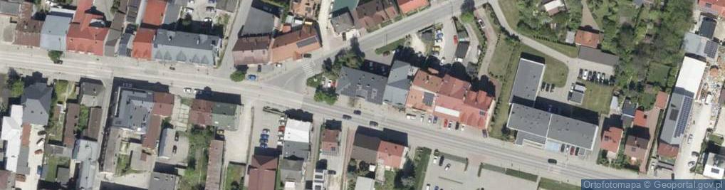 Zdjęcie satelitarne Niepubliczne Liceum Ogólnokształcące Dla Dorosłych Sigma W Busku-Zdroju