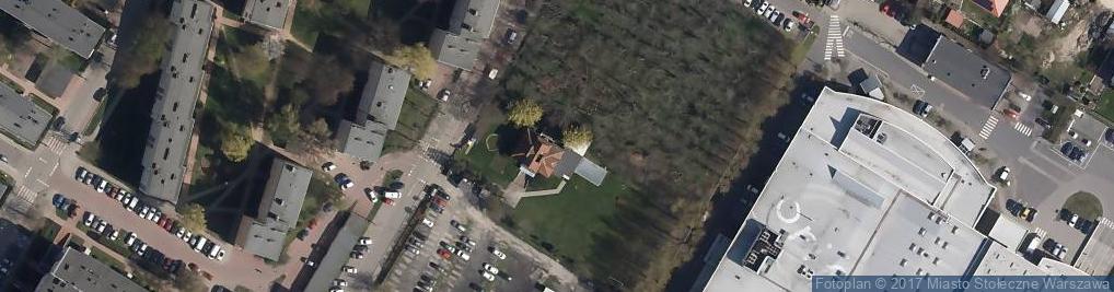 Zdjęcie satelitarne Niepubliczne Liceum Ogólnokształcące Montessori W Warszawie