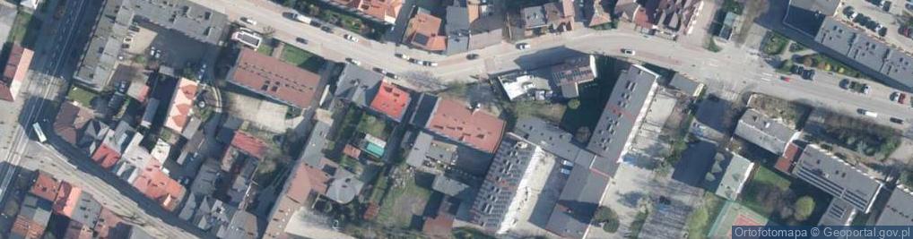 Zdjęcie satelitarne Niepubliczne Liceum Ogólnokształcące W Olkuszu Zakładu Doskonalenia Zawodowego W Katowicach