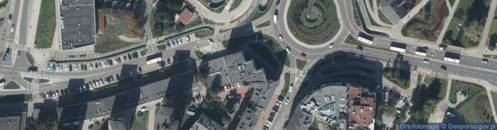 Zdjęcie satelitarne Niepubliczne Liceum Ogólnokształcące Zakładu Doskonalenia Zawodowego W Kielcach