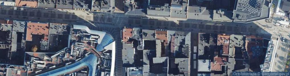 Zdjęcie satelitarne Nova Liceum Ogólnokształcące Dla Dorosłych W Katowicach