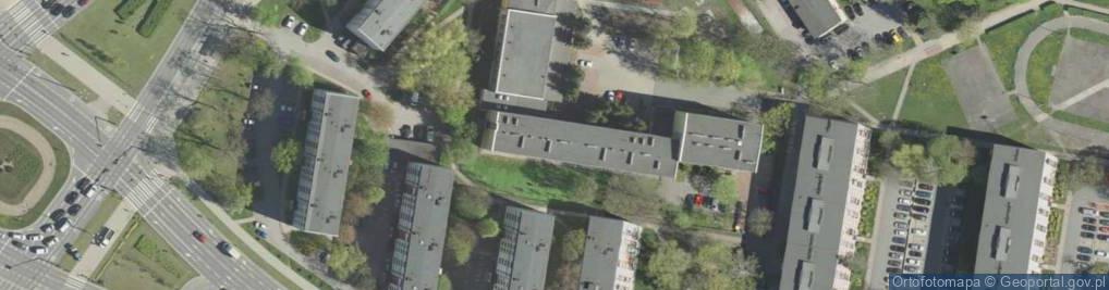 Zdjęcie satelitarne Profesja Liceum Ogólnokształcące Dla Dorosłych W Białymstoku