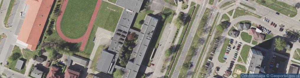 Zdjęcie satelitarne Profilowane w ZS nr 4