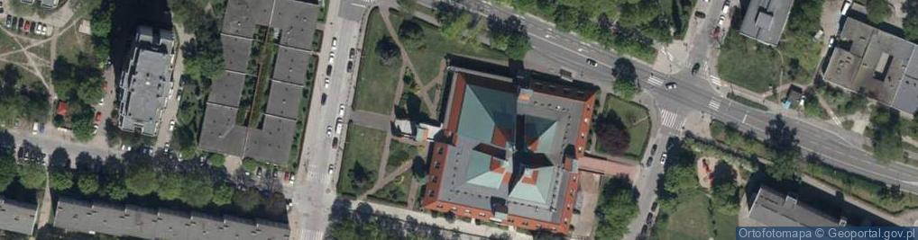 Zdjęcie satelitarne Prywatne Salezjańskie Liceum Ogólnokształcące Im. Św. Dominika Savio We Wrocławiu