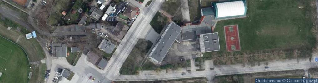 Zdjęcie satelitarne Publiczne Liceum Ogólnokształcące Nr IX Im. Generała Władysława Andersa W Opolu