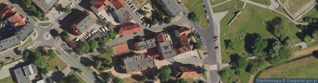Zdjęcie satelitarne Salezjańskie Liceum Ogólnokształcące Im. Św. Jana Bosko W Lubinie