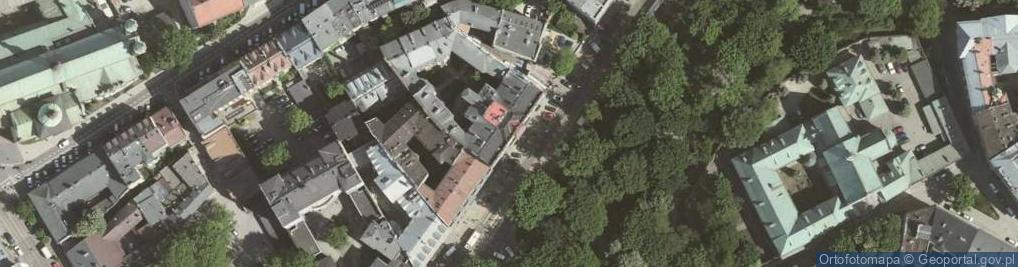 Zdjęcie satelitarne Społeczne Liceum Ogólnokształcące Dla Dorosłych Zaoczne Im. X. B. W. Ignacego Krasickiego W Krakowie