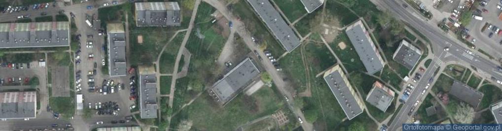 Zdjęcie satelitarne Sudeckie Centrum Edukacji Ustawicznej W Wałbrzychu Liceum Ogólnokształcące Dla Dorosłych