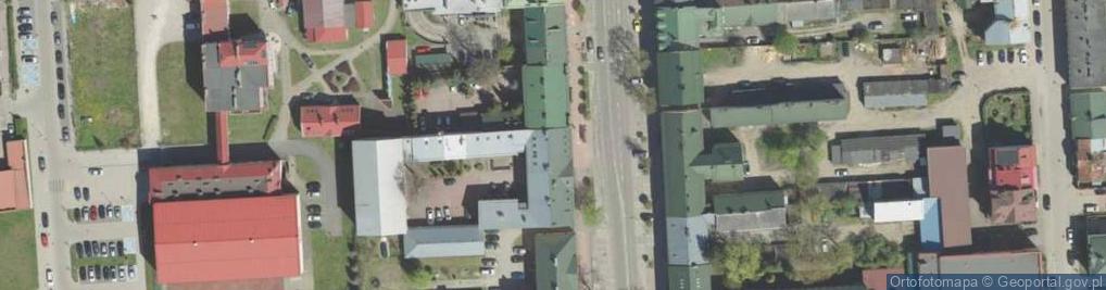 Zdjęcie satelitarne Suwalska Szkoła Biznesu W Suwałkach Liceum Ogólnokształcące Dla Dorosłych