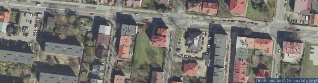Zdjęcie satelitarne V Liceum Ogólnokształcące Im. Janusza Korczaka W Tarnowie