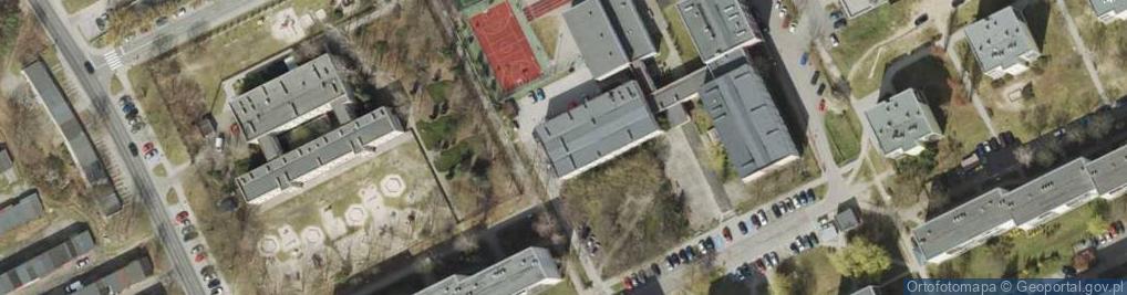 Zdjęcie satelitarne V Liceum Ogólnokształcące Im.k.kieślowskiego
