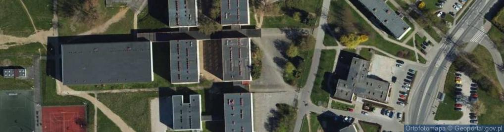 Zdjęcie satelitarne V Liceum Ogólnokształcące