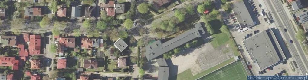 Zdjęcie satelitarne VI Liceum Ogólnokształcące Im. Hugona Kołłątaja W Lublinie
