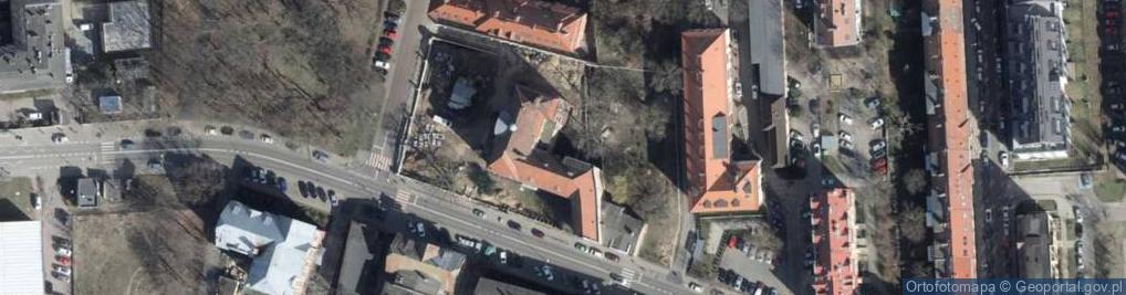 Zdjęcie satelitarne VI Liceum Ogólnokształcące Im. Stefana Czarnieckiego