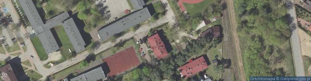 Zdjęcie satelitarne VI Liceum Ogólnokształcące Mistrzostwa Sportowego W Ostrołęce