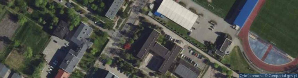 Zdjęcie satelitarne VII Liceum Ogólnokształcące Specjalne W Kutnie