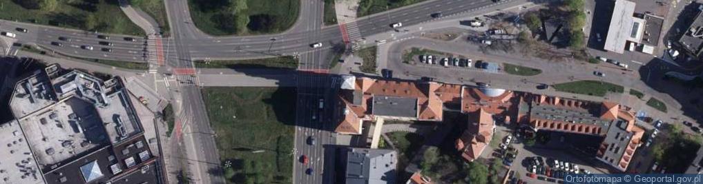 Zdjęcie satelitarne X LO w ZS Mechanicznych nr 1 im. F. Siemiradzkiego