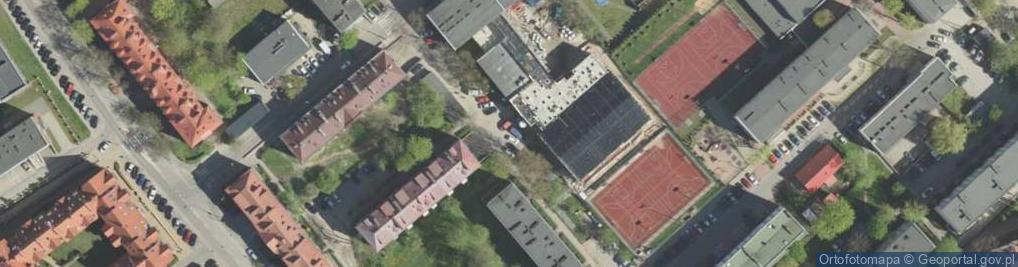 Zdjęcie satelitarne Xi Liceum Ogólnokształcące Im. Rotmistrza Witolda Pileckiego W Białymstoku