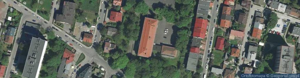 Zdjęcie satelitarne Xiv Liceum Ogólnokształcące Im. Mikołaja Kopernika W Krakowie