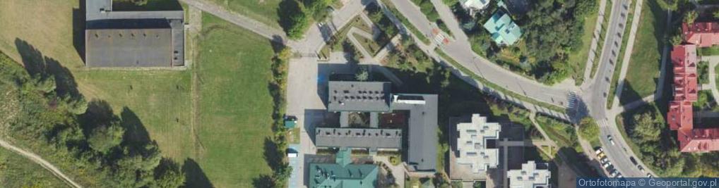 Zdjęcie satelitarne Xv Liceum Ogólnokształcące Specjalne W Olsztynie
