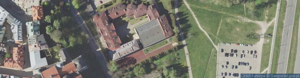 Zdjęcie satelitarne Xv Liceum Ogólnokształcące W Lublinie