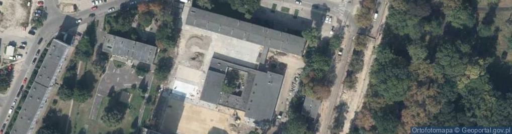 Zdjęcie satelitarne Xvi Liceum Ogólnokształcące W Szczecinie