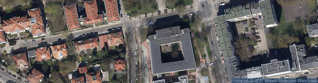 Zdjęcie satelitarne XVII LO dla Dorosłych im. Orląt Lwowskich w ZS nr 23