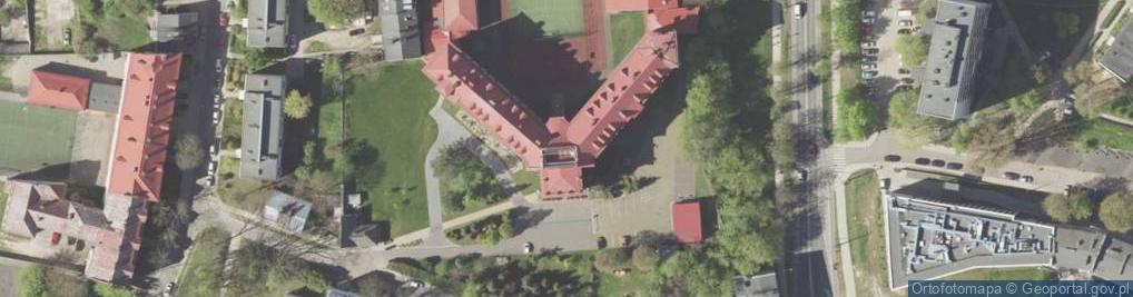 Zdjęcie satelitarne Xxi Liceum Ogólnokształcące Im. Św. Stanisława Kostki