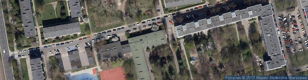 Zdjęcie satelitarne Xxviii Liceum Ogólnokształcące Im. Jana Kochanowskiego