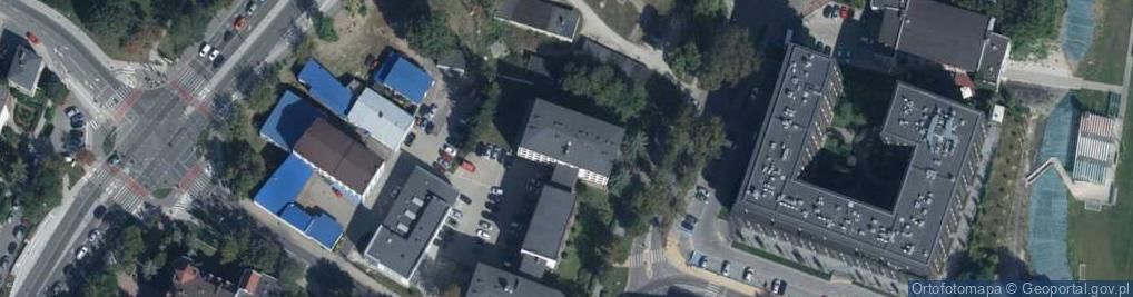 Zdjęcie satelitarne Zaoczne Liceum Ogólnokształcące 'Cosinus' W Lublinie