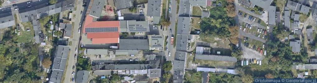 Zdjęcie satelitarne Zespół Szkół Zawodowych Rzemiosła-Liceum Ogólnokształcące Dla Dorosłych W Inowrocławiu
