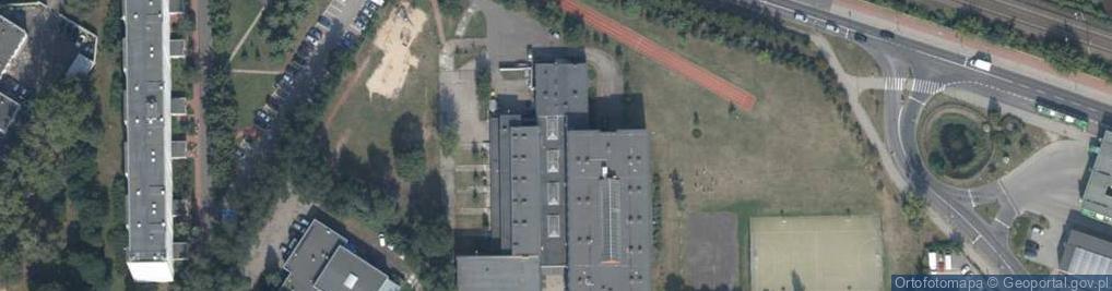 Zdjęcie satelitarne ZS Zakonu Pijarów im. św. Józefa Kalasancjusza