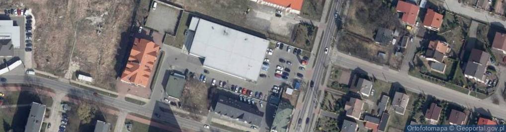 Zdjęcie satelitarne Lidl - Supermarket