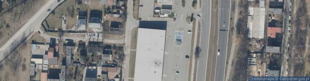 Zdjęcie satelitarne Lidl - Supermarket