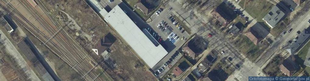 Zdjęcie satelitarne Lidl - Supermarket