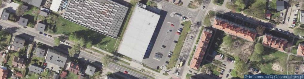 Zdjęcie satelitarne Lidl - Supermarket