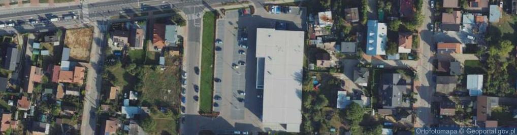 Zdjęcie satelitarne Lidl - Supermarket