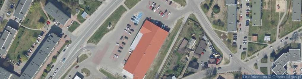 Zdjęcie satelitarne Lidl - Supermarket