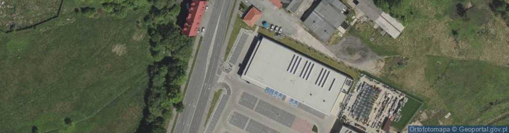 Zdjęcie satelitarne Lidl - Supermarket