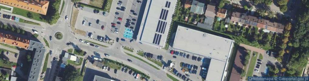 Zdjęcie satelitarne Lidl - Supermarket