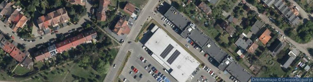 Zdjęcie satelitarne Lidl - Supermarket