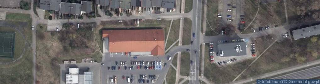 Zdjęcie satelitarne Lidl - Supermarket