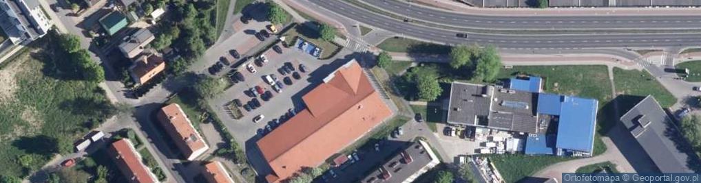 Zdjęcie satelitarne Lidl - Supermarket