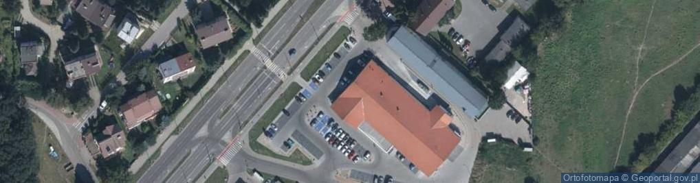 Zdjęcie satelitarne Lidl - Supermarket